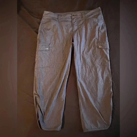 Eddie Bauer blue capris size 8 - Picture 1 of 6